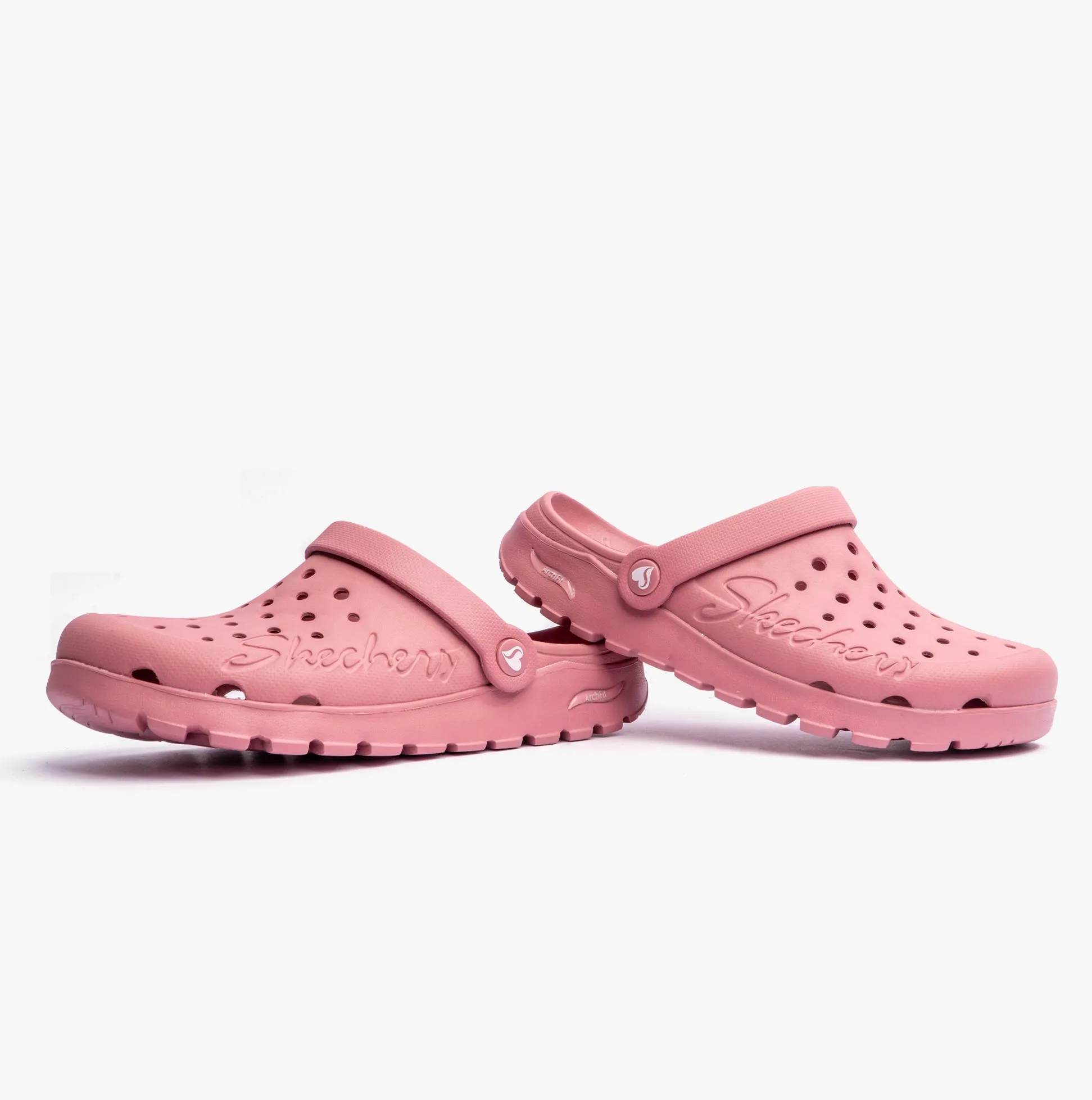 111371/ROS FOAMIES: ARCH FIT FOOTSTEPS - PUREJOY Womens Sandals Rose