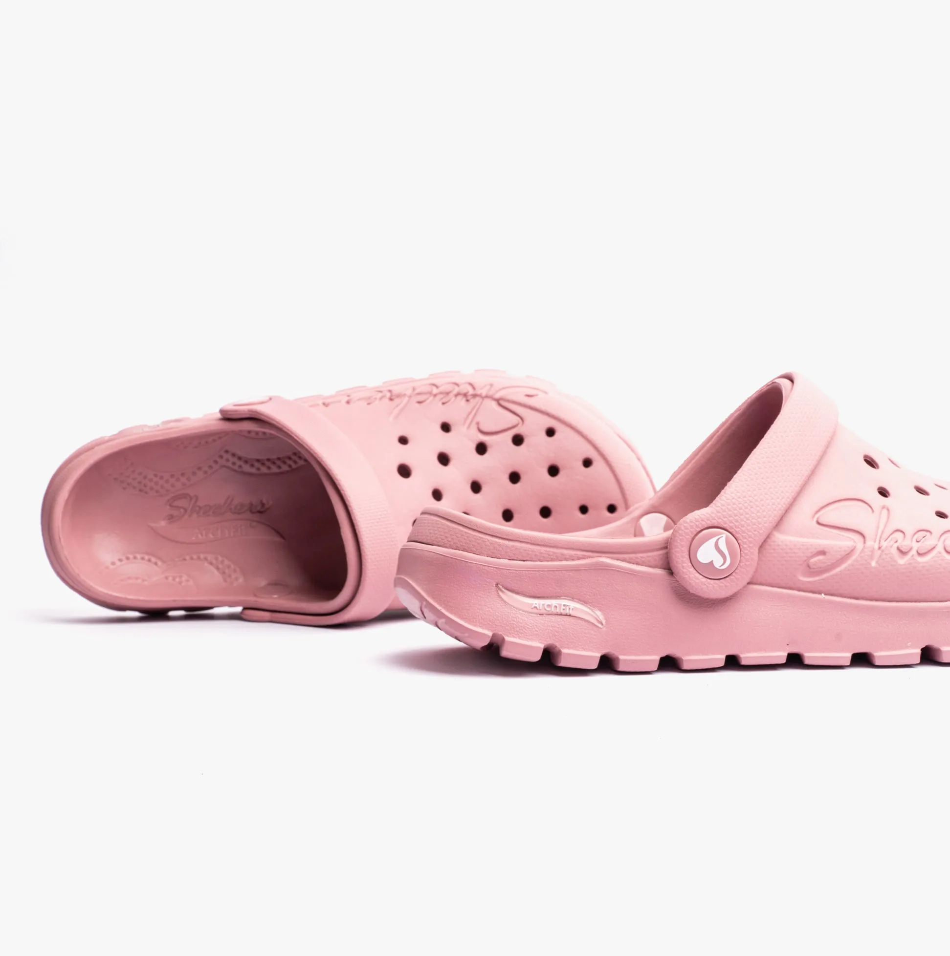 111371/ROS FOAMIES: ARCH FIT FOOTSTEPS - PUREJOY Womens Sandals Rose