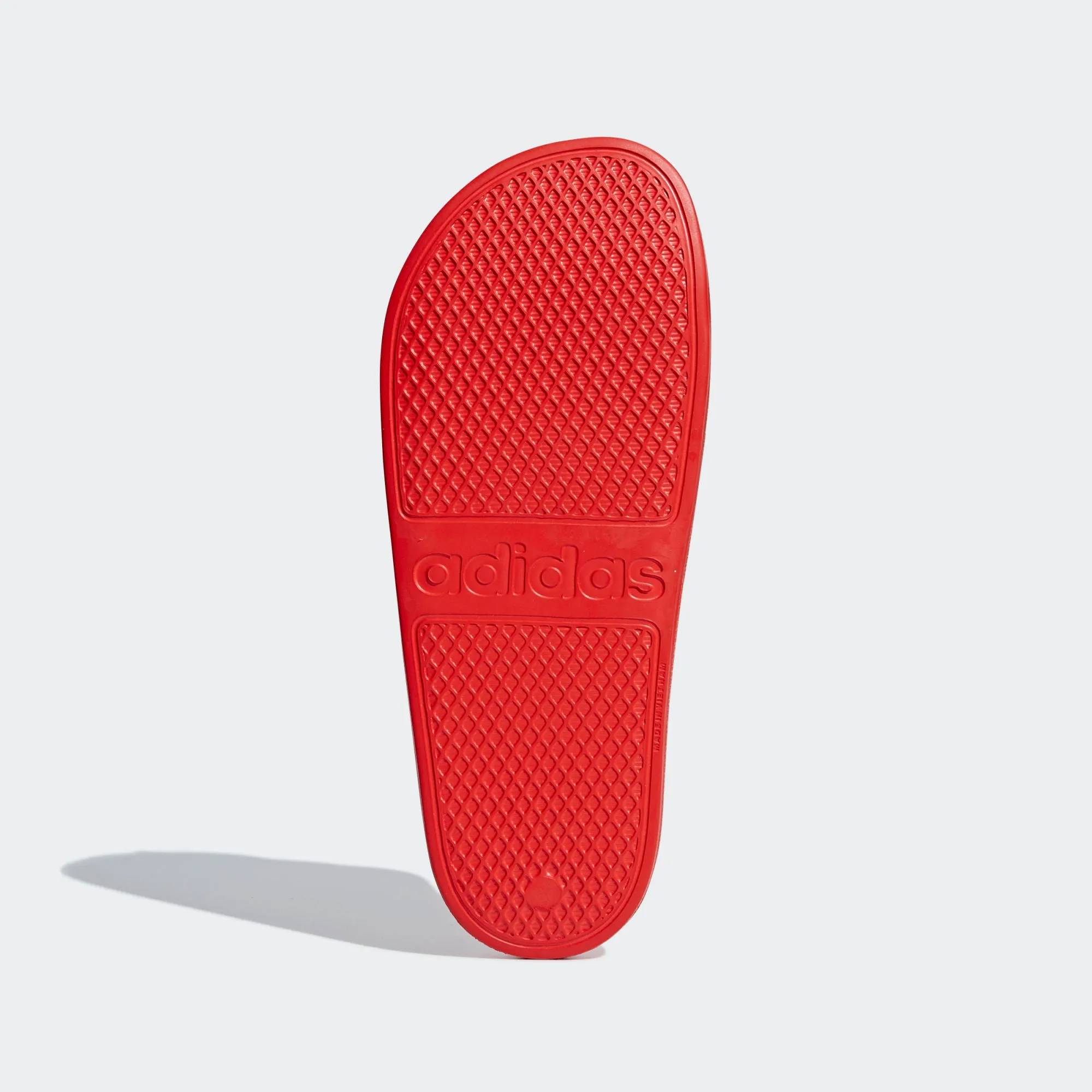 Adidas Adilette Aqua Stripe Slides (Active Red)(F35540)
