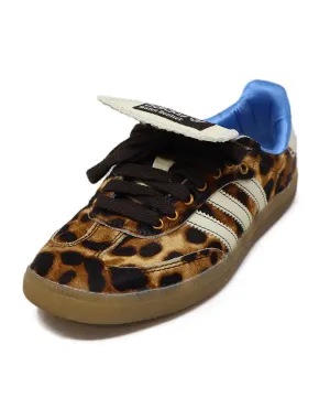 Adidas x Wales Bonner Leopard Fur Sneakers sz 6
