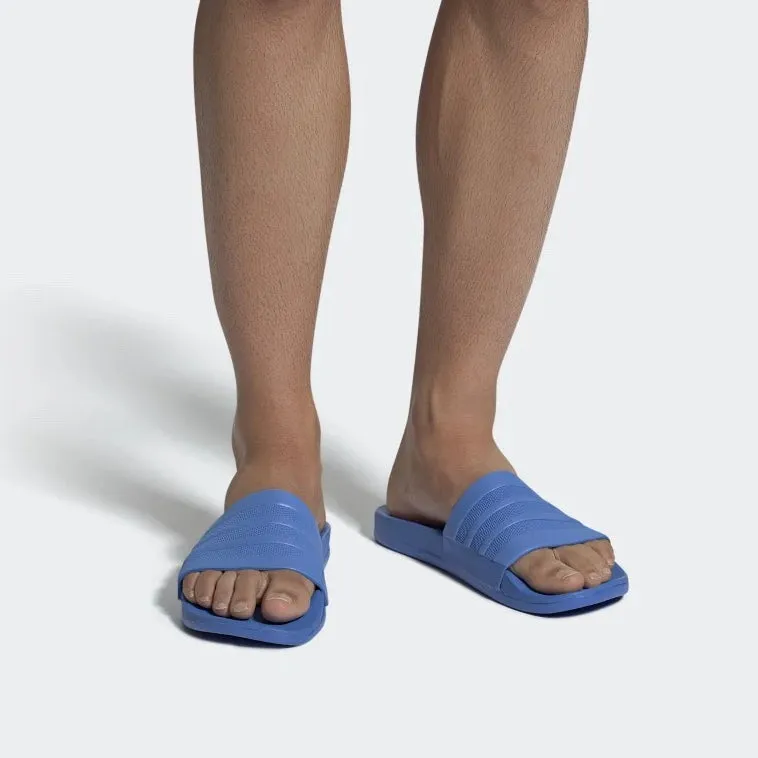 Adilette Cloudfoam Plus Mono Stripes (Blue)