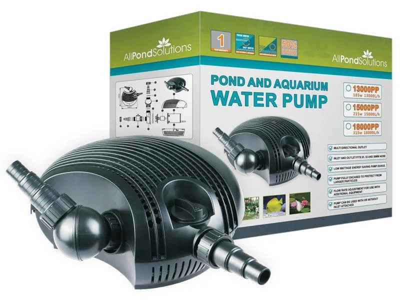 AllPondSolutions Submersible 15000 L/H Pond Pump