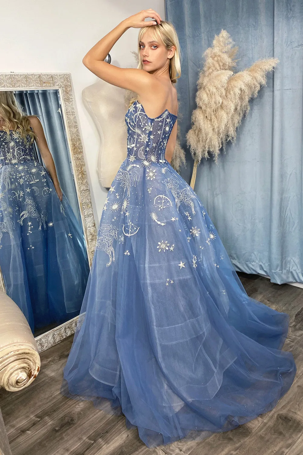 Andrea & Leo Couture A0890 Strapless Tulle Ballgown - Special Occasion