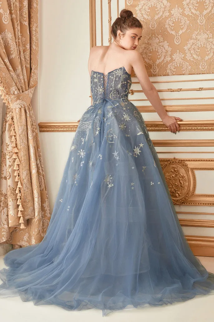 Andrea & Leo Couture A0890 Strapless Tulle Ballgown - Special Occasion