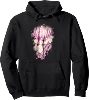 BALLERINA IN BALLET POINTE SHOES, TOE DANCING Pullover Hoodie