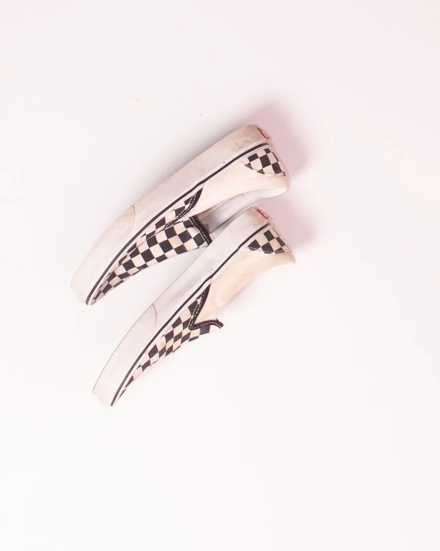 B&W Vans Slip Ons *AS IS*, 8
