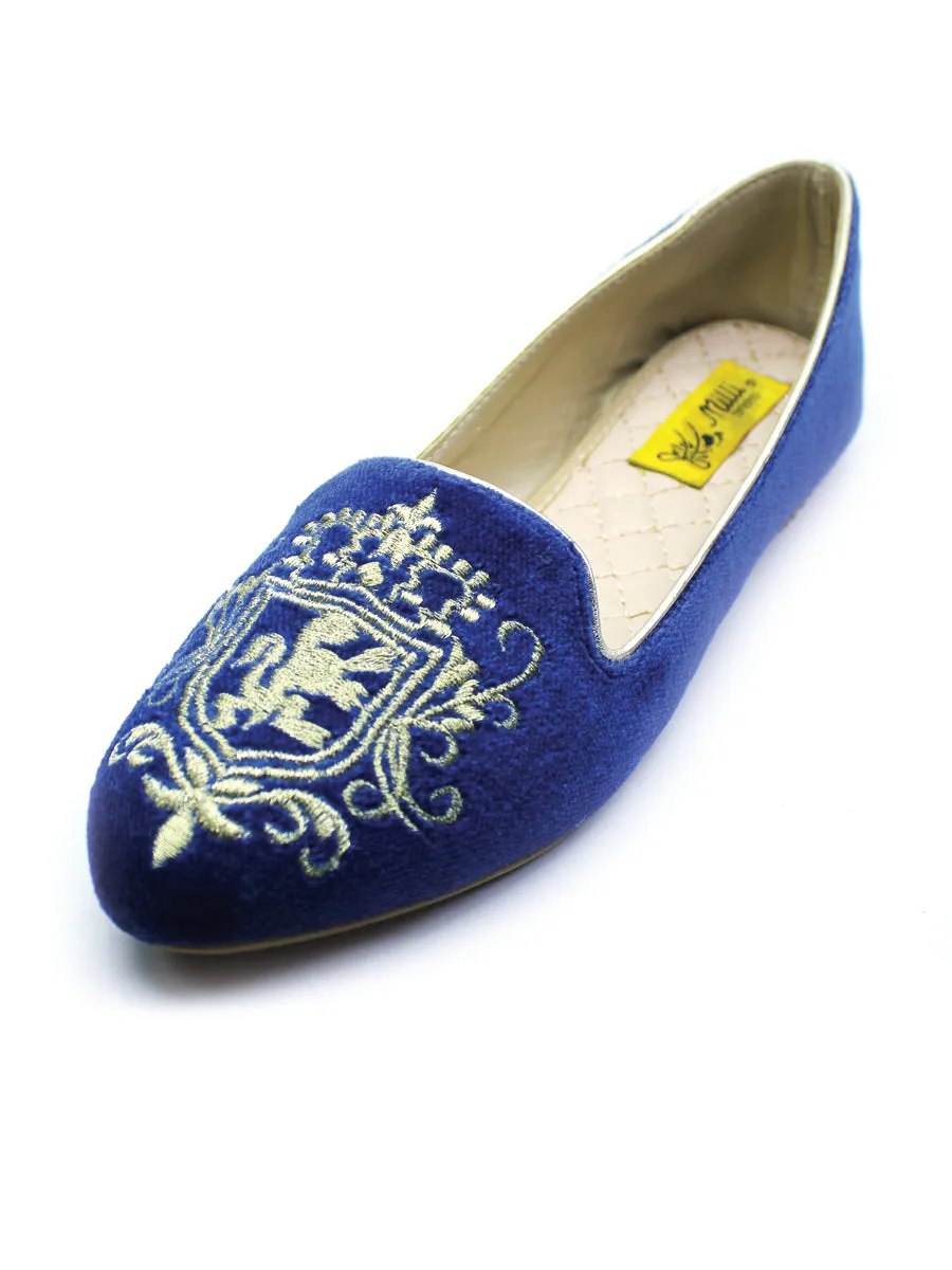 Blue Winer Pumps