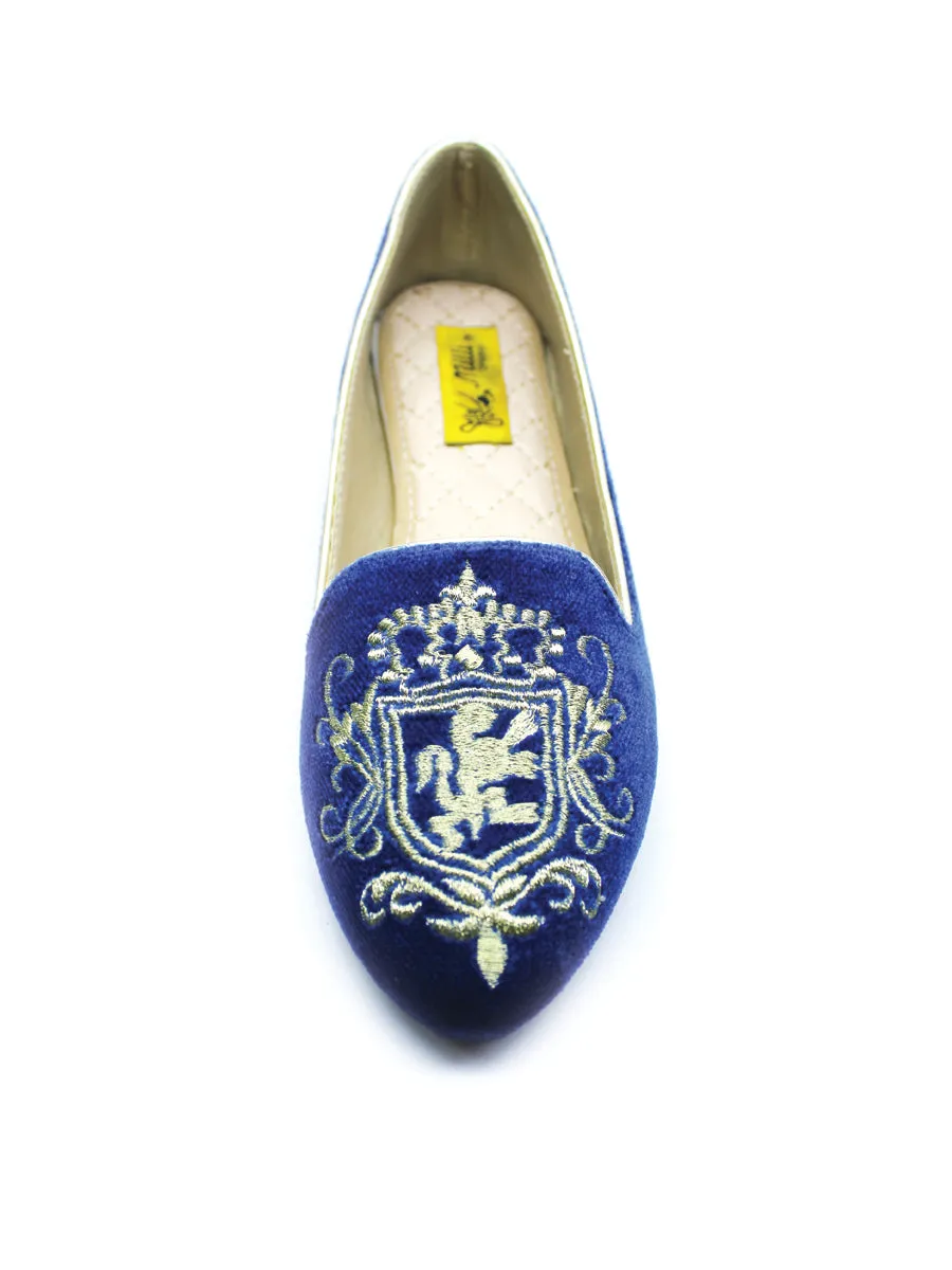 Blue Winer Pumps