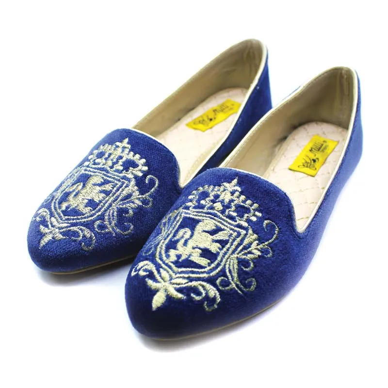 Blue Winer Pumps