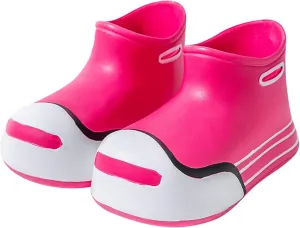 Boys Girls Soft Cute Rain Boots Big Kids Children Rain Boots Portable Comfortable Anti Slip Rainy Day Simple Boots