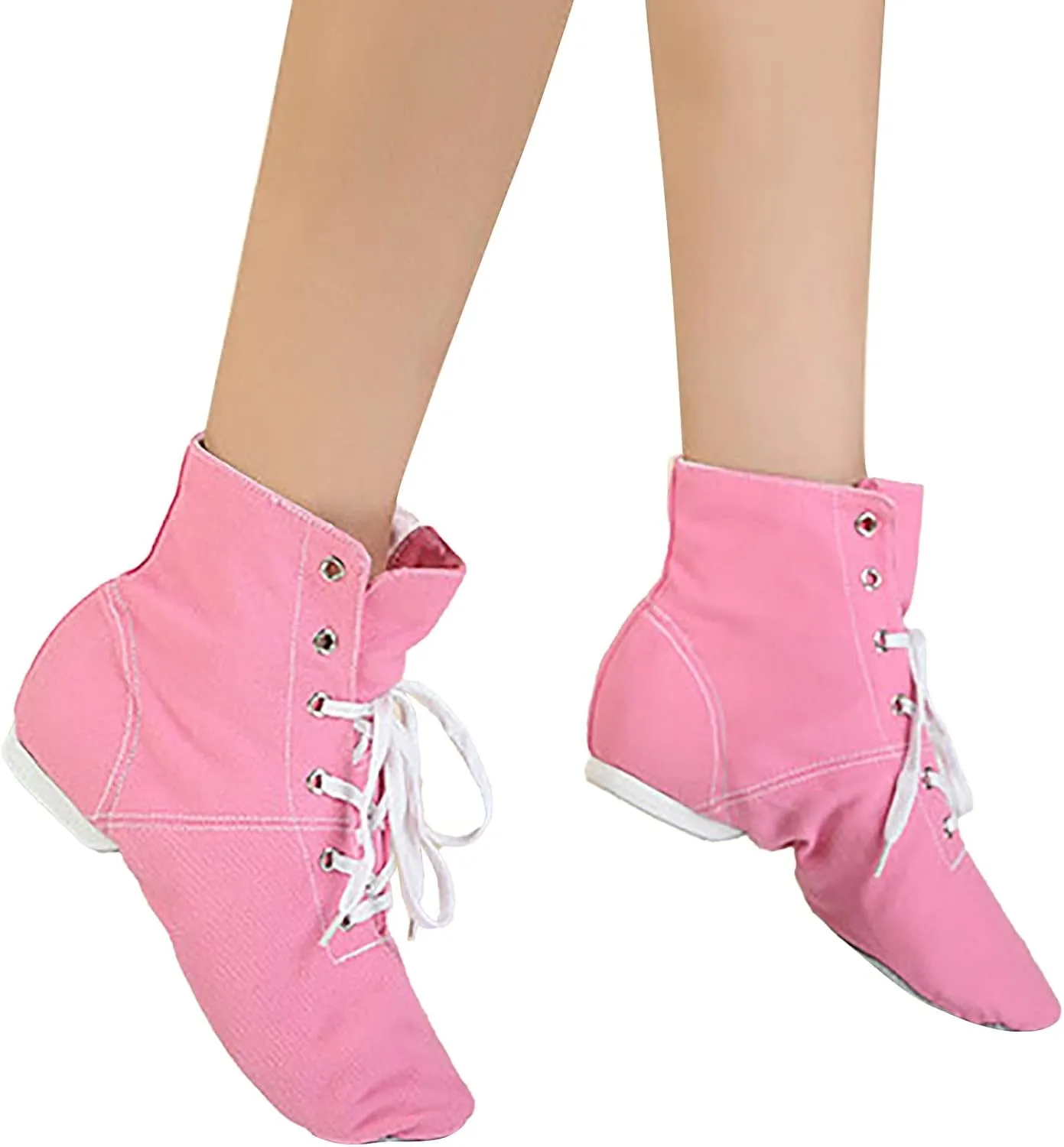 Canvas Jazz Dancing Sneakers Ballet Dance Boots for Girls Boys (Toddler/Little Kid/Big Kid) Soft Soled Shoes