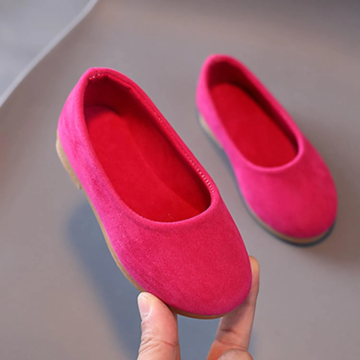 Children Boots for Girls Size 13 Summer and Autumn Fashion Girls Casual Shoes Solid Color Simple Girl Snowboard Boots