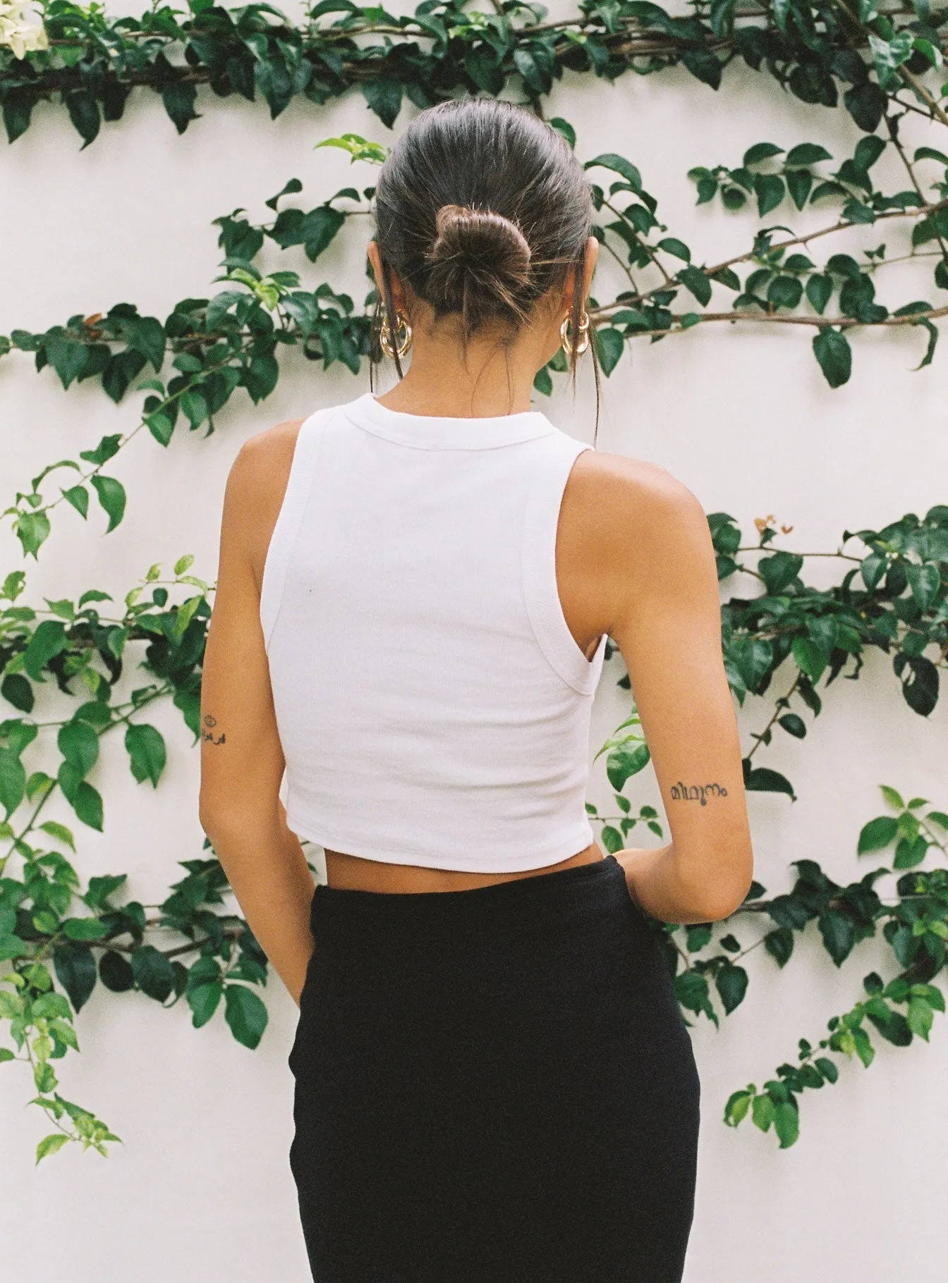 Classic Tank Top White Tall
