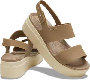 Crocs Womens Brooklyn Low Wedges, Platform Sandals