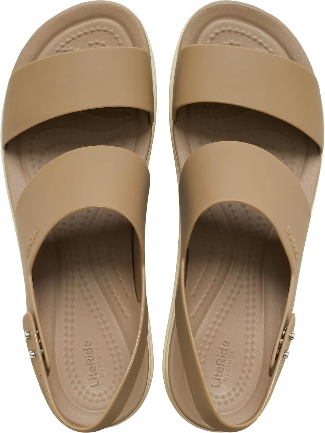 Crocs Womens Brooklyn Low Wedges, Platform Sandals