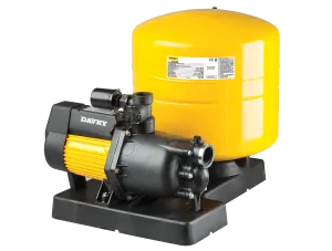 Davey Dynajet X Series Jet Pumps with 40L Base Mounted Pressure Tank & Switch (Max 90LPM/350kPa)
