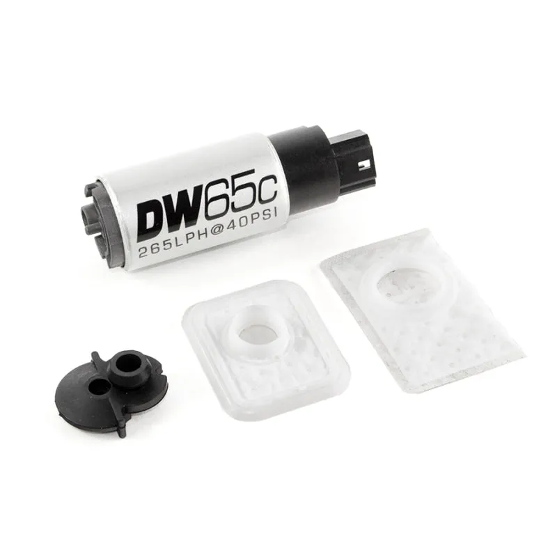 DeatschWerks 97-04 Jeep Wrangler 2.5L/4.0L DW65C 265lph Compact Fuel Pump w/ Install Kit 9-651-1051