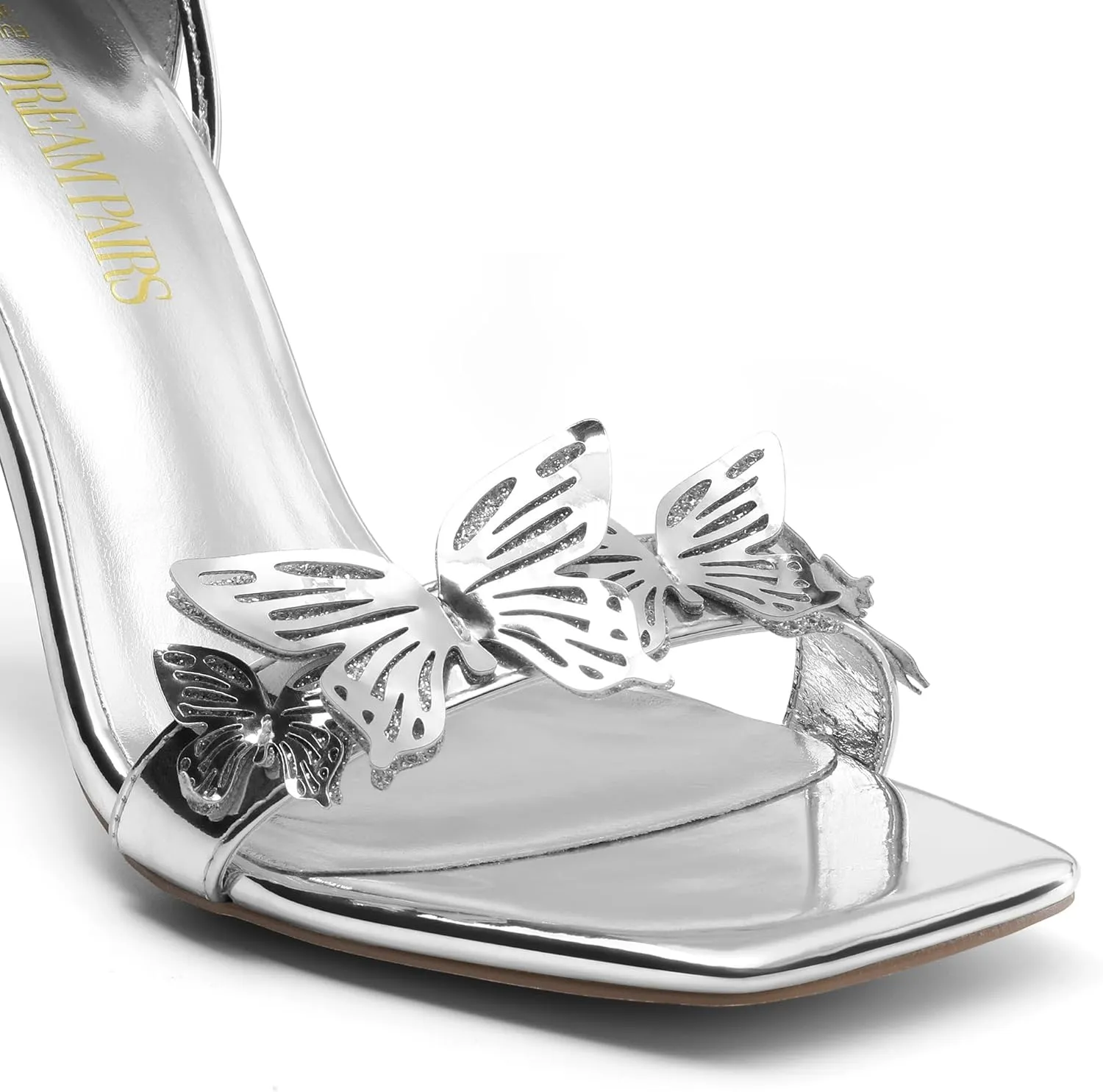 DREAM PAIRS Lace Up High Heels Stilletos Gladiator Open Square Toe Fashion Dressy Wedding Bridal Pumps Sandals