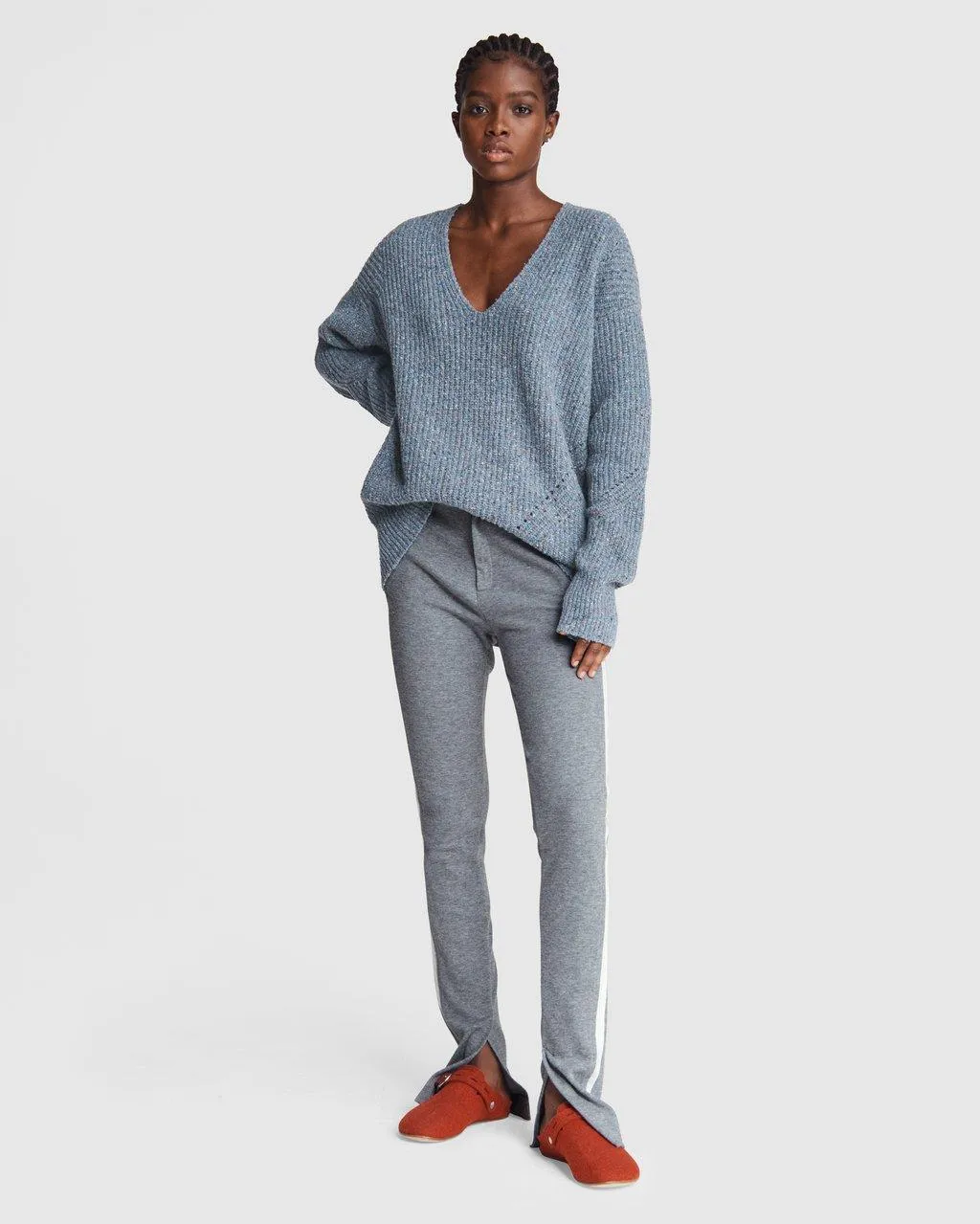Eco Donegal V-Neck Knit