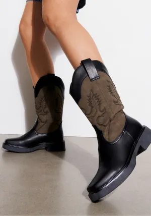 Envy Cowboy Boot Cocoa
