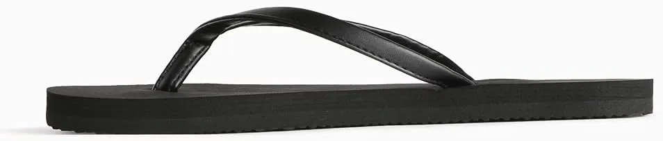 Flip Flops for Women Sandals Beach Summer Casual Comfortable PU Strap