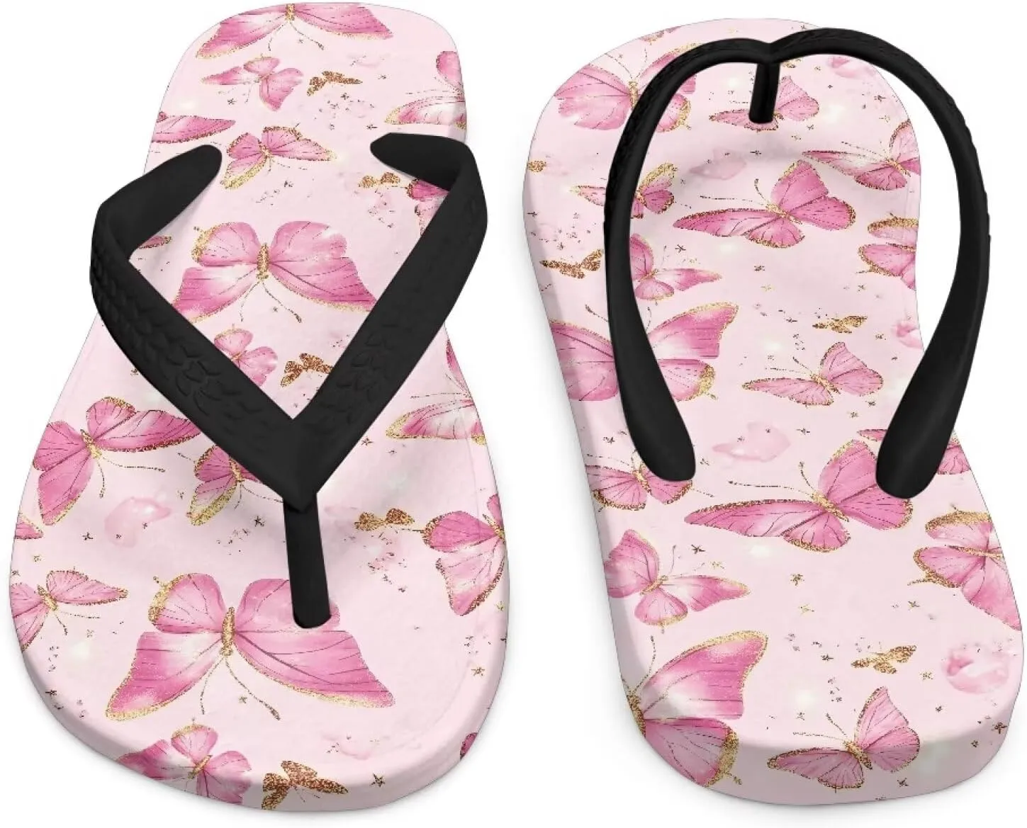 Girl's Flip Flops Non-Slip Children's Slippers Sandals for Beach Swim Pool