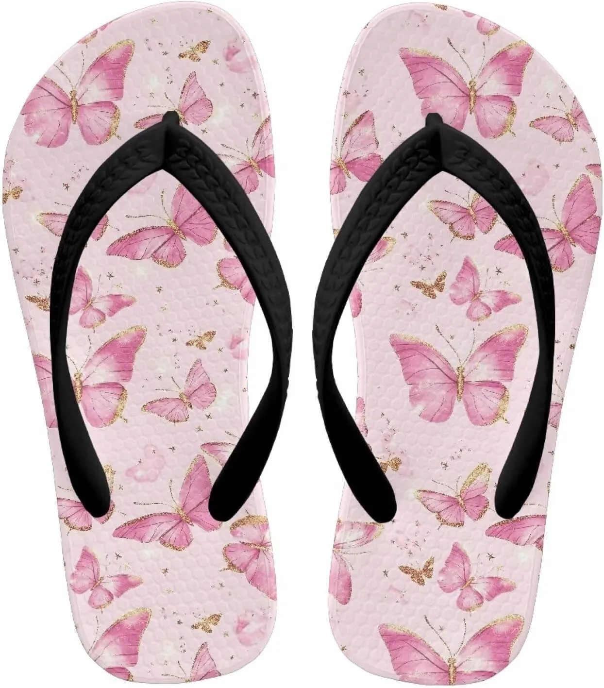 Girl's Flip Flops Non-Slip Children's Slippers Sandals for Beach Swim Pool