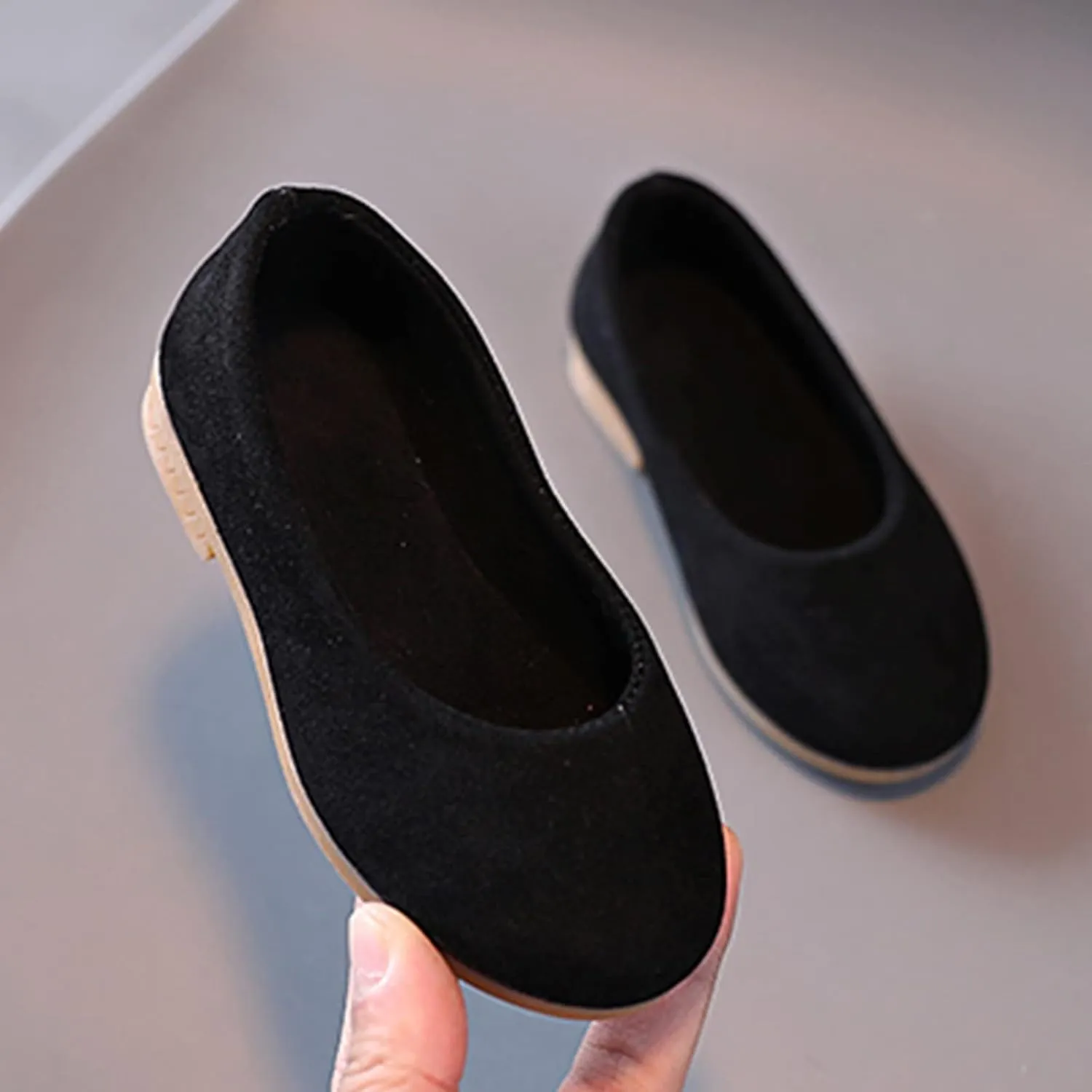 Girls Toddler Boots Size 10 Summer and Autumn Fashion Girls Casual Shoes Solid Color Simple Style Flat Kids Boots Size 2
