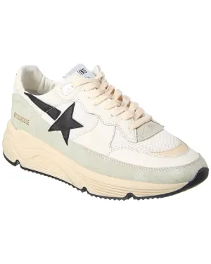 Golden Goose Running Sole Suede & Mesh Sneaker