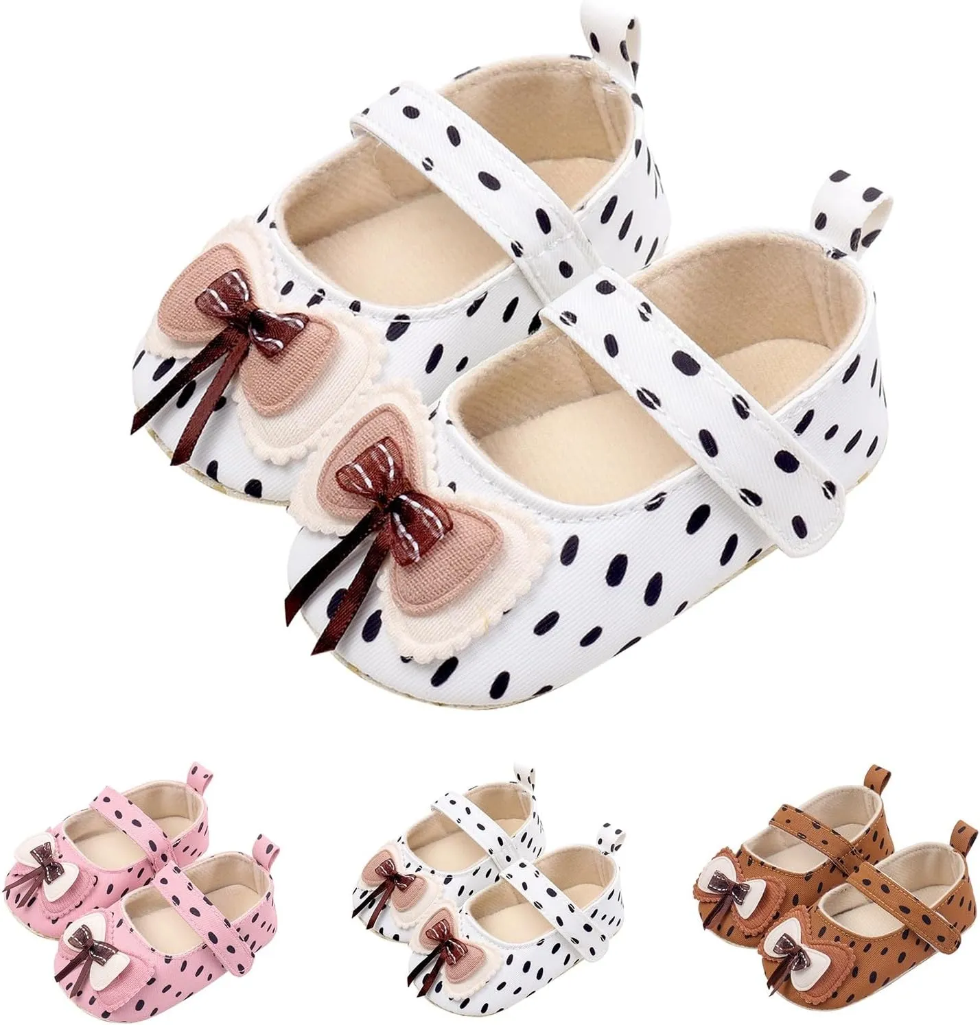 Infant Baby Girls Cute Slippers Non-Slip First Walking Mary Jane Wedding Party Dress Shoes 2025 Princess Sneaker