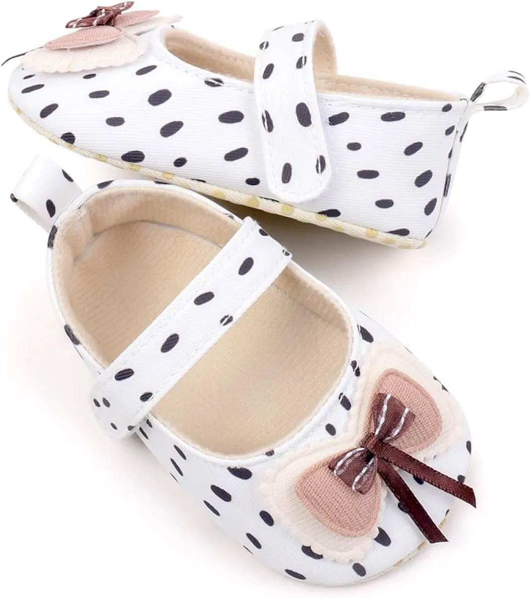 Infant Baby Girls Cute Slippers Non-Slip First Walking Mary Jane Wedding Party Dress Shoes 2025 Princess Sneaker