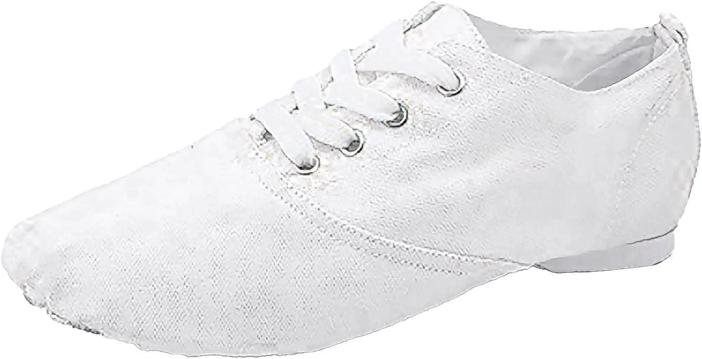 Jazz Shoes for Girls Boys Canvas Unisex Slip-On Dance Shoes (Toddler/Little Kid/Big Kid) Soft Soled Boys Shoes