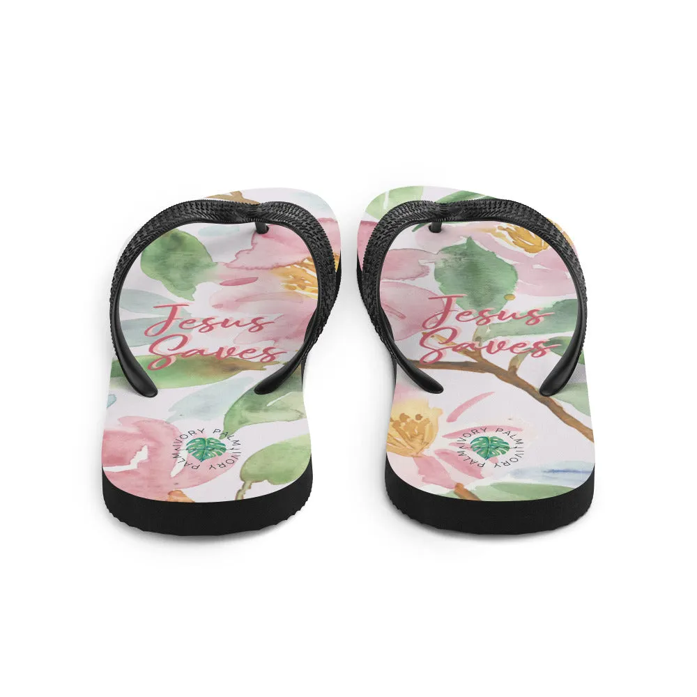 Jesus Saves Flip-Flops