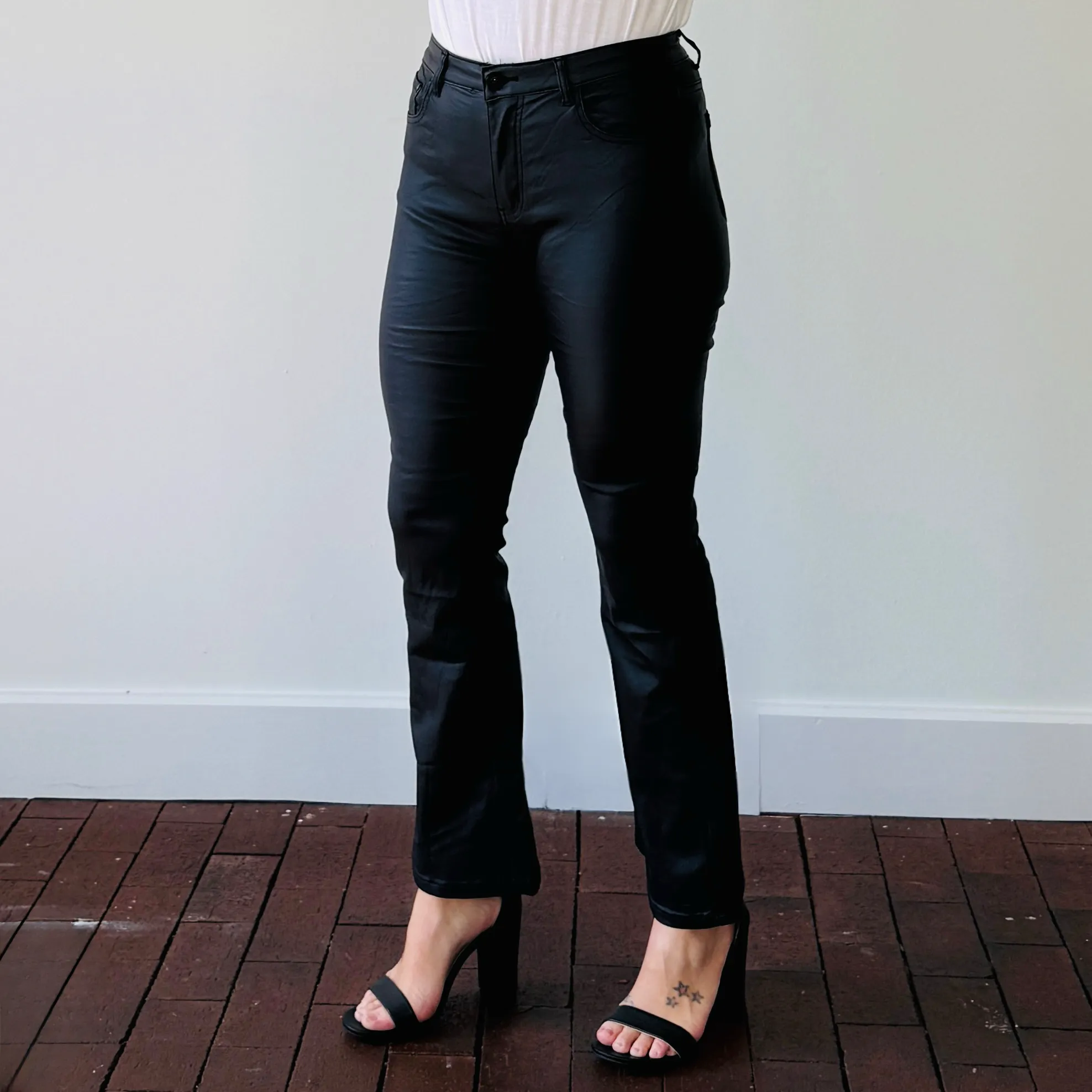 Kelsey Faux Leather Pants