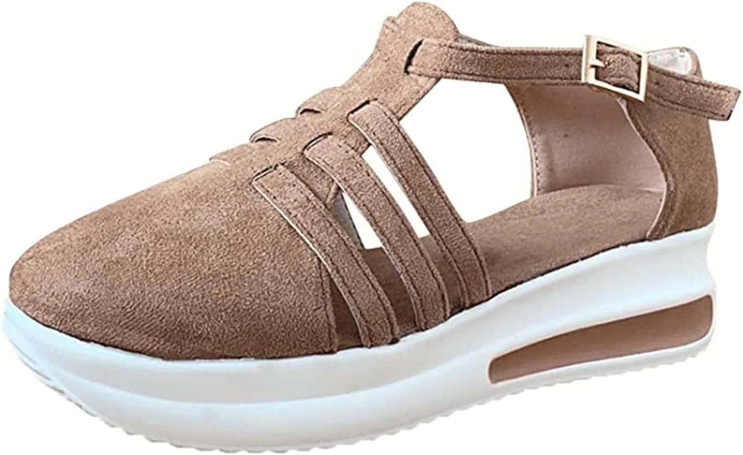 Lausiuoe Sneakers For Women Walking Shoes Comfortable Platform Loafers Fashion Casual Athletic Work Running Sneakers