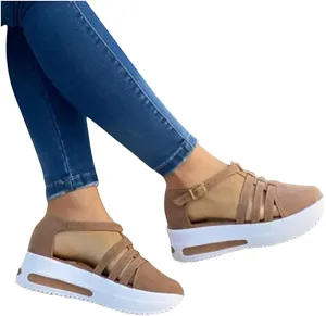 Lausiuoe Sneakers For Women Walking Shoes Comfortable Platform Loafers Fashion Casual Athletic Work Running Sneakers