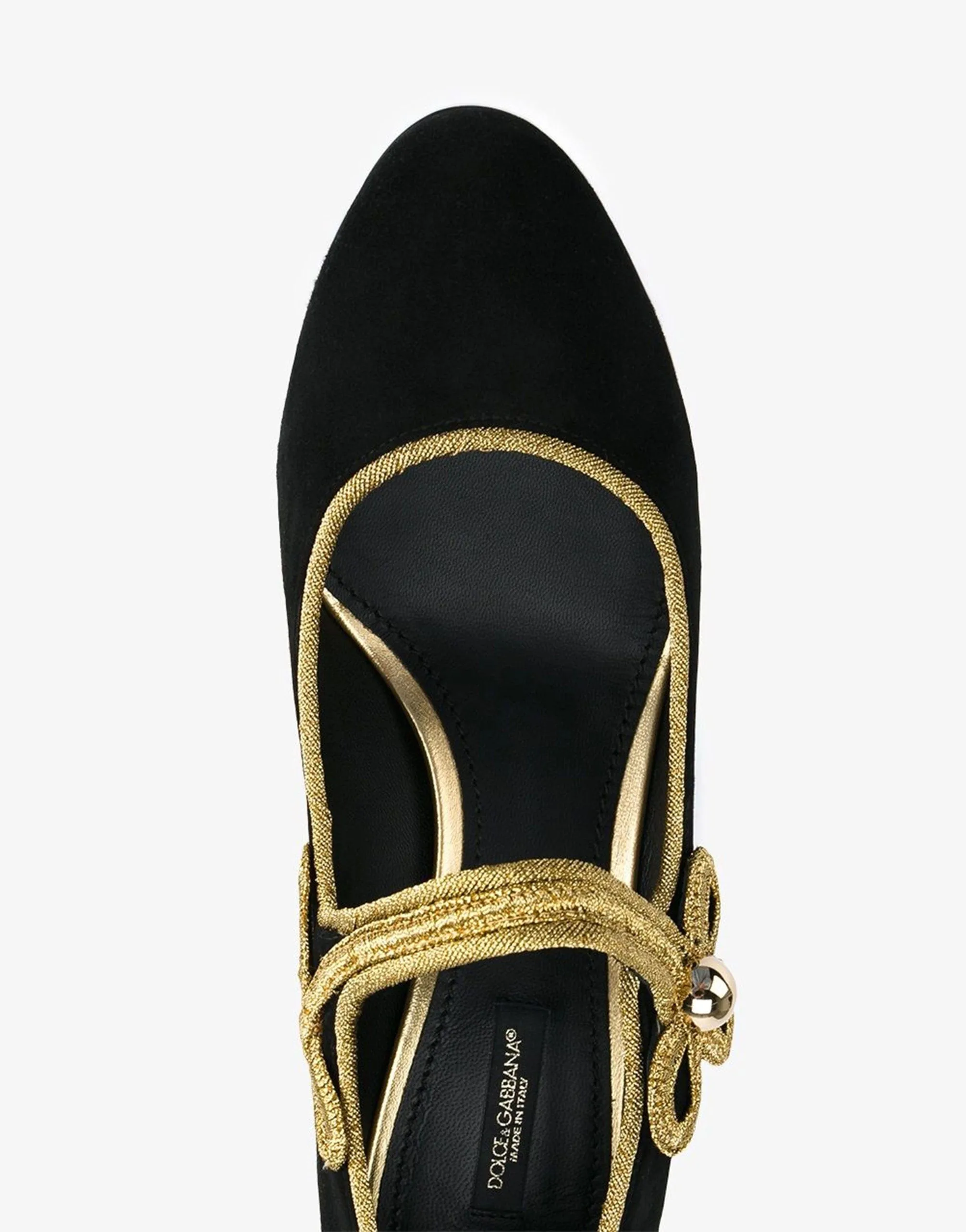 Leather And Suede Vally Mary Jane pumps