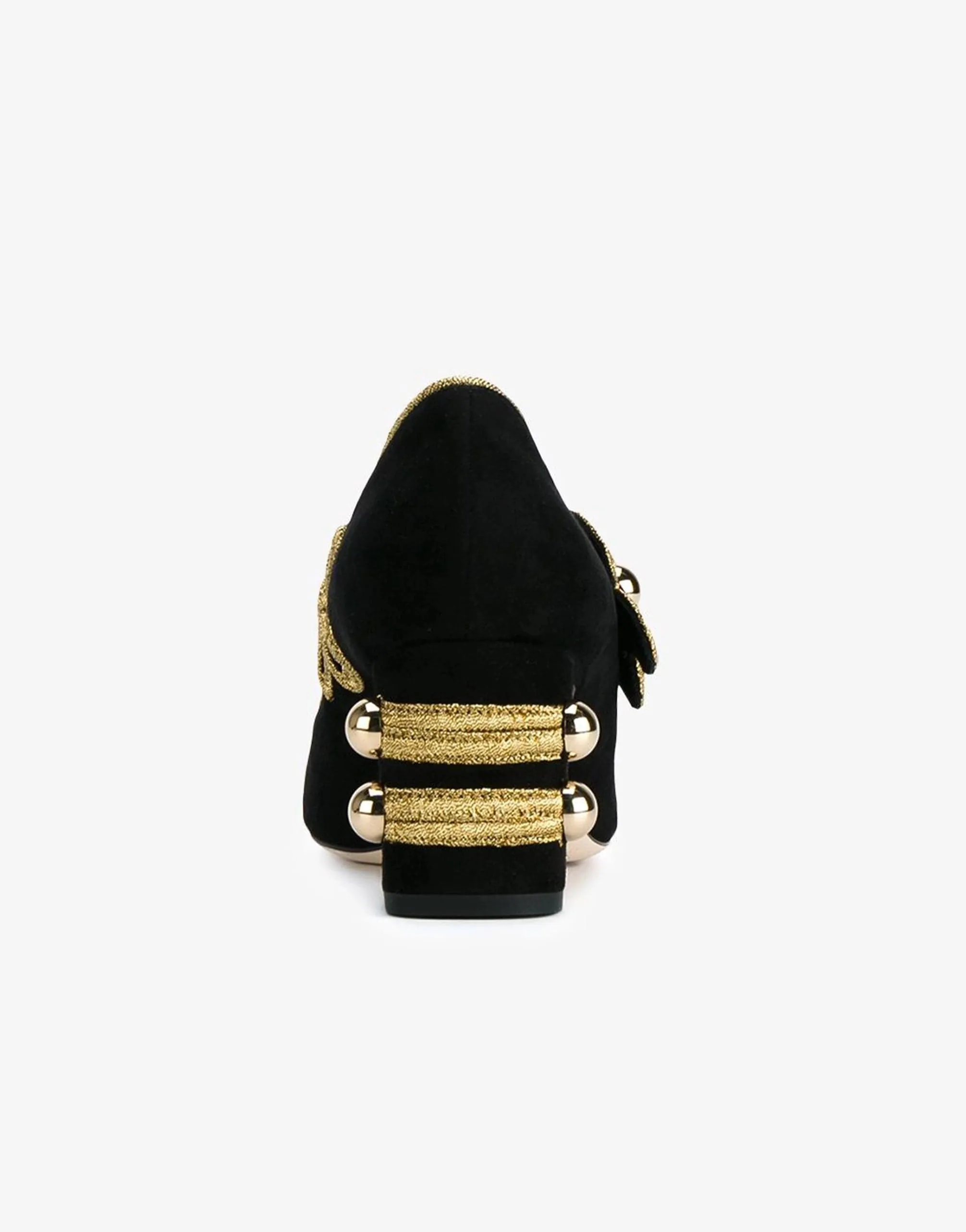 Leather And Suede Vally Mary Jane pumps