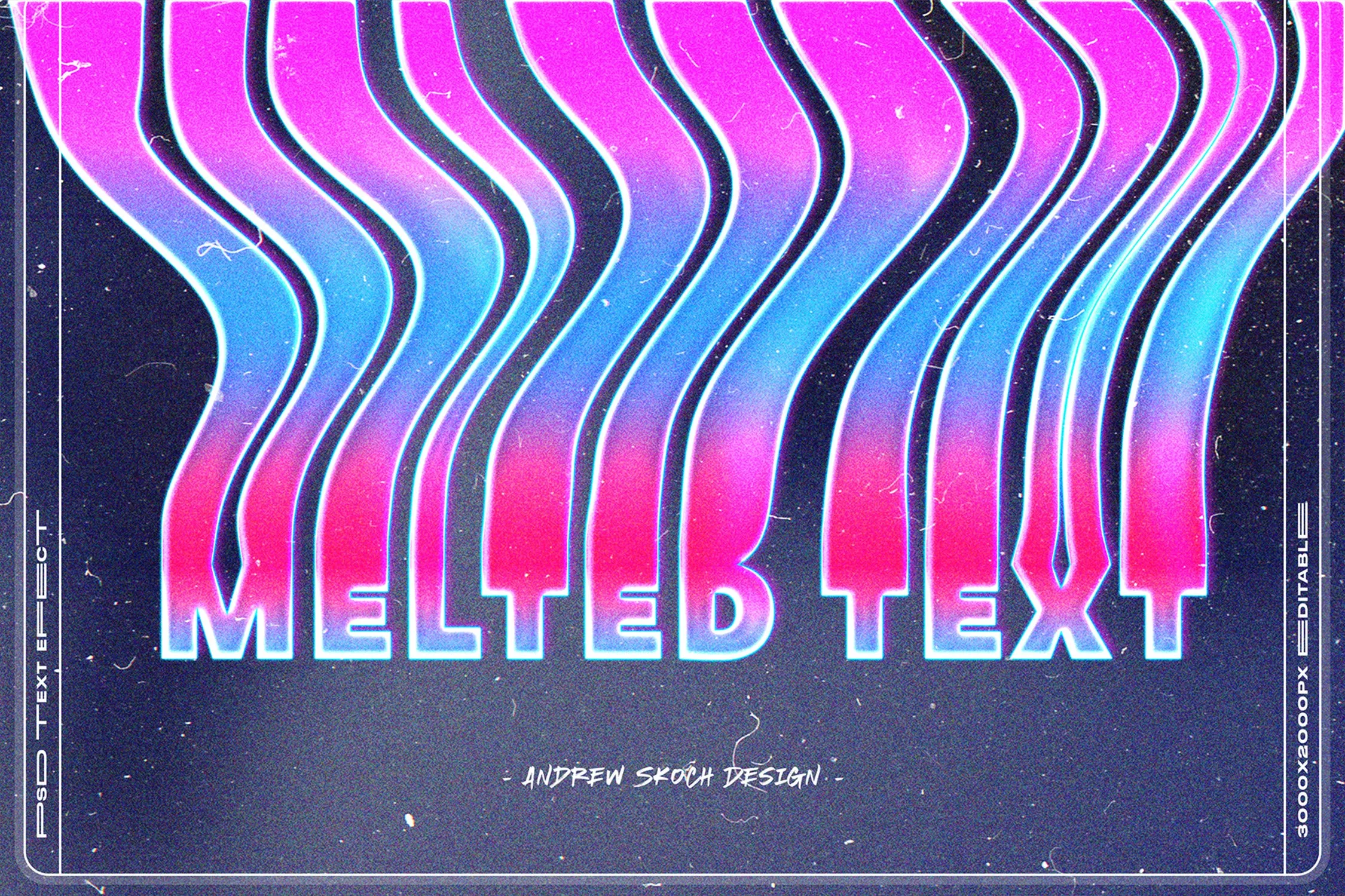 Liquid Melted Text Effects vol 3