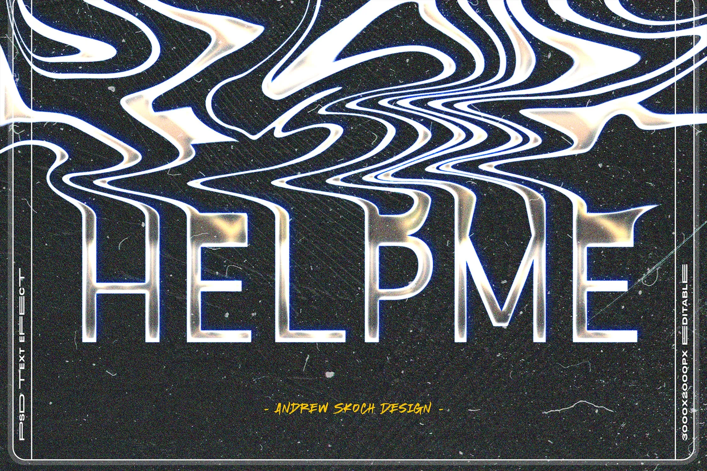 Liquid Melted Text Effects vol 3