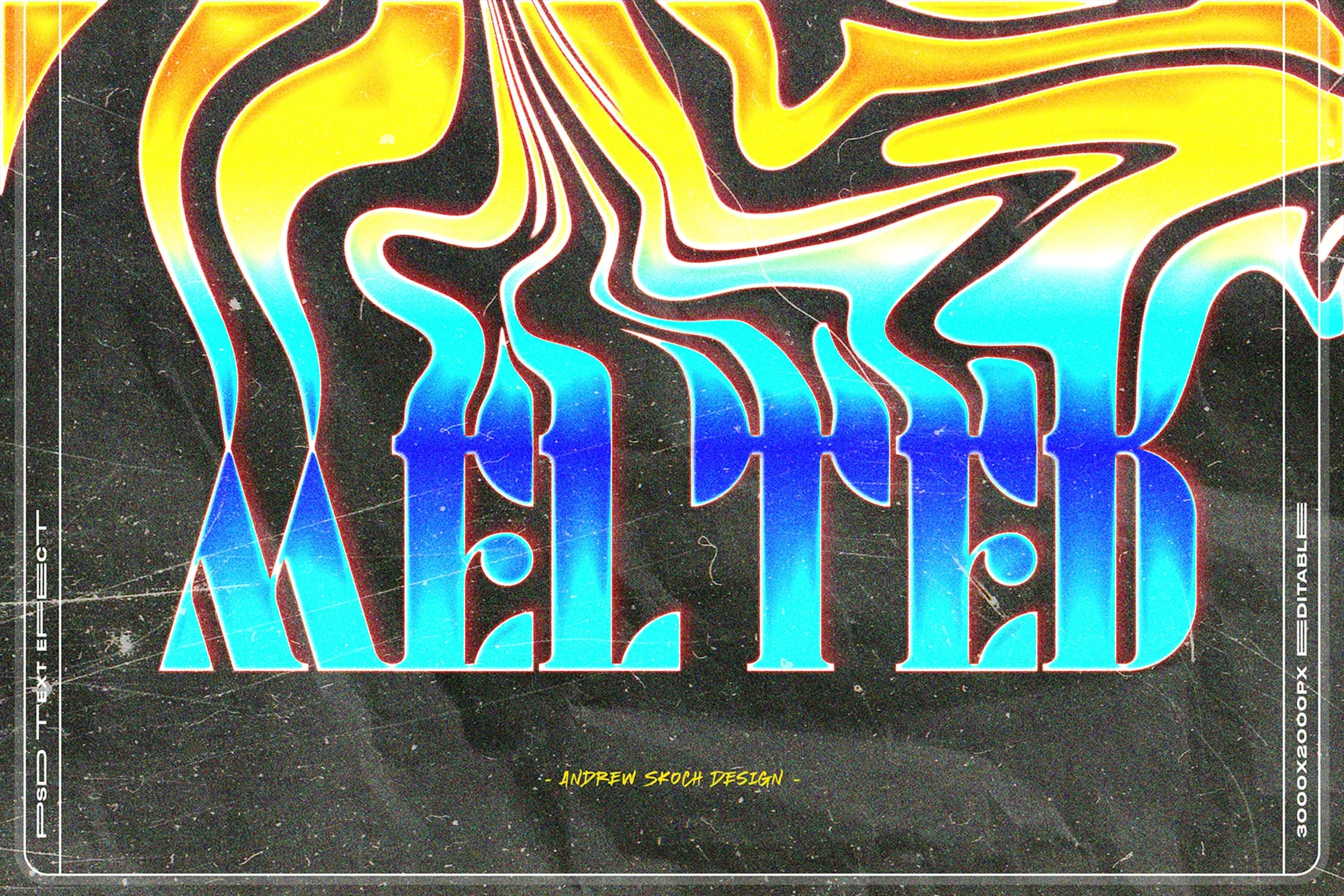 Liquid Melted Text Effects vol 3
