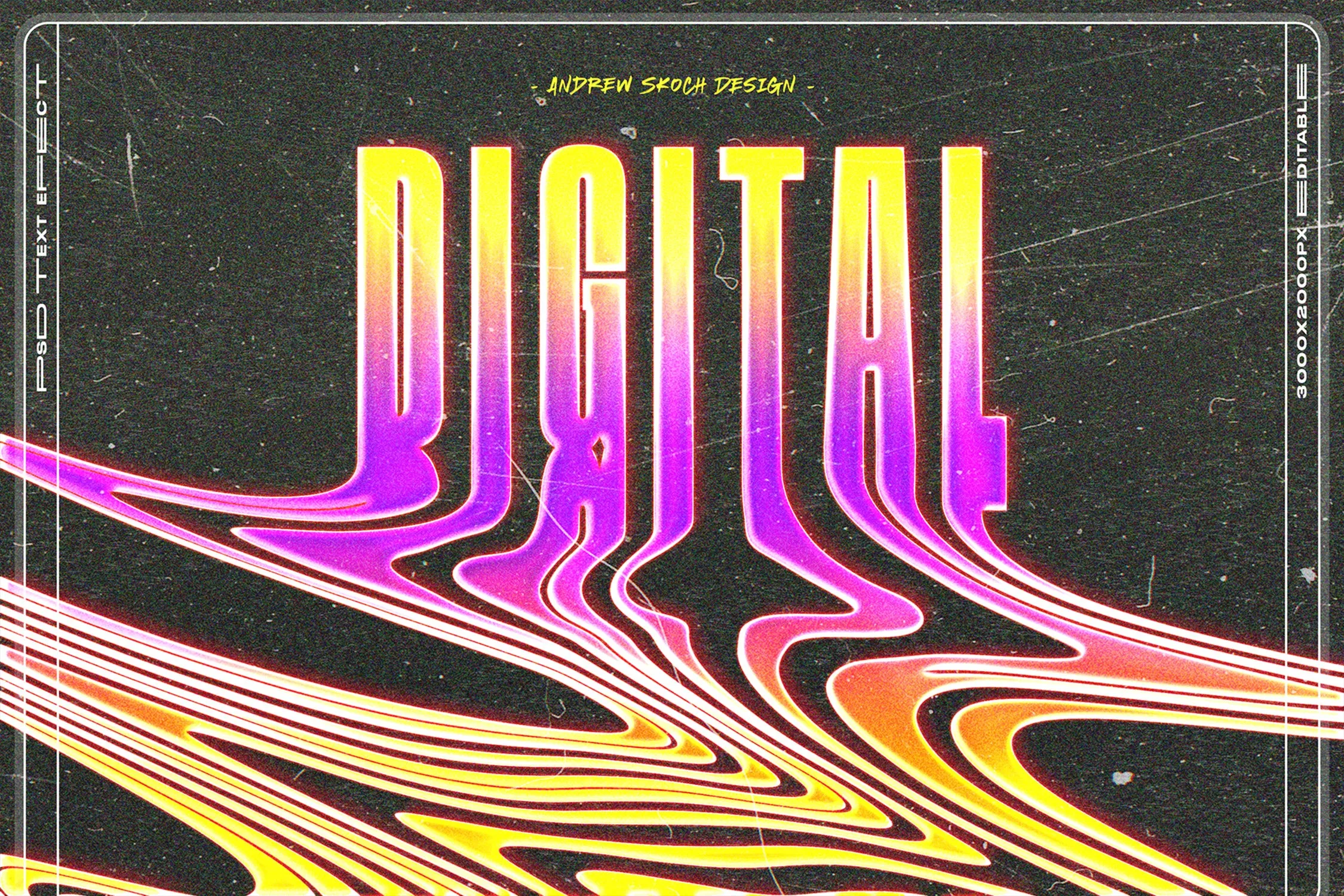 Liquid Melted Text Effects vol 3