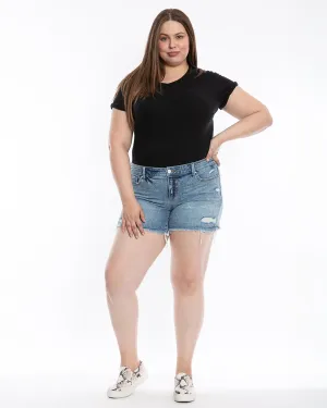 Mid Rise Shorts - Giuliana | Giuliana