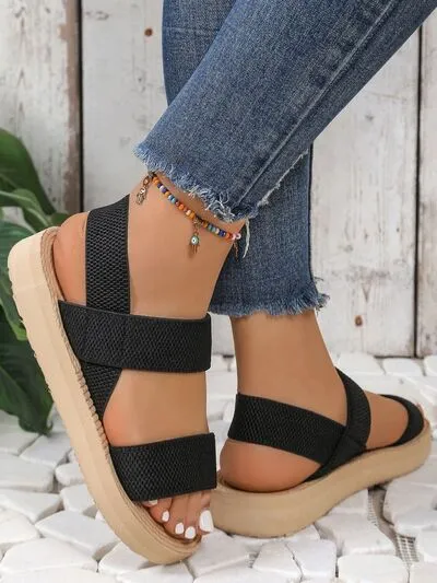 Open Toe Platform Sandals