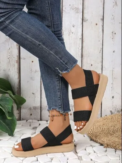 Open Toe Platform Sandals