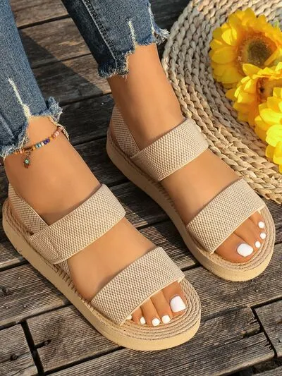 Open Toe Platform Sandals