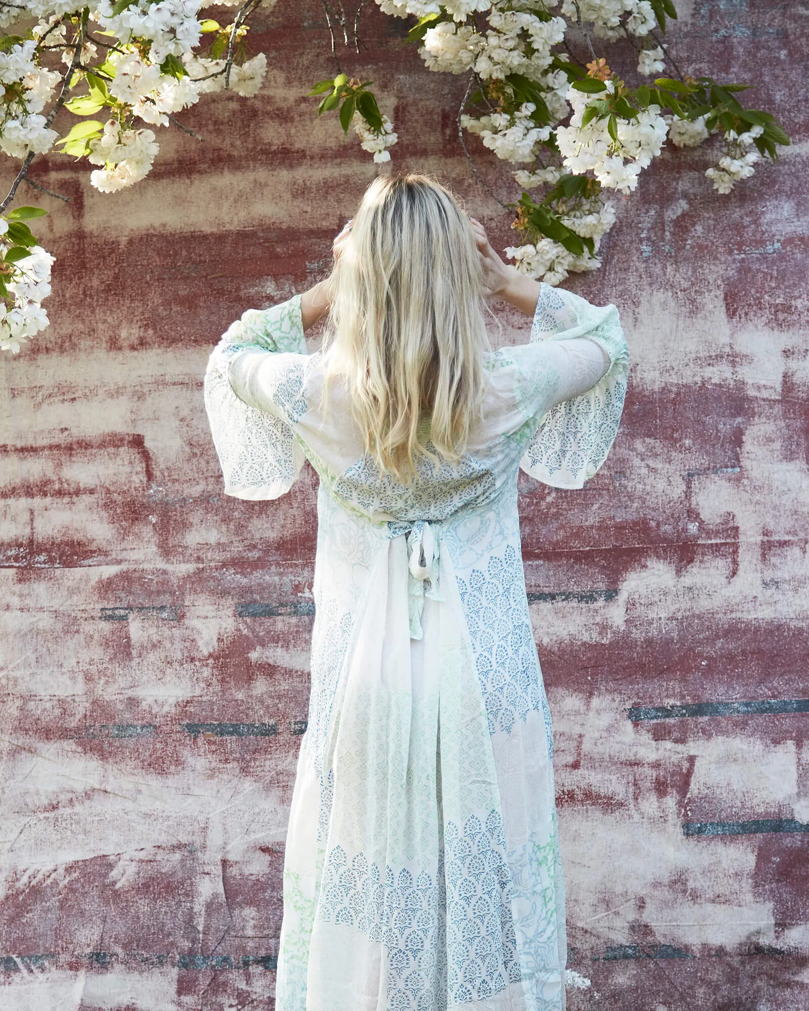 OS Belle dress in raj patchwork