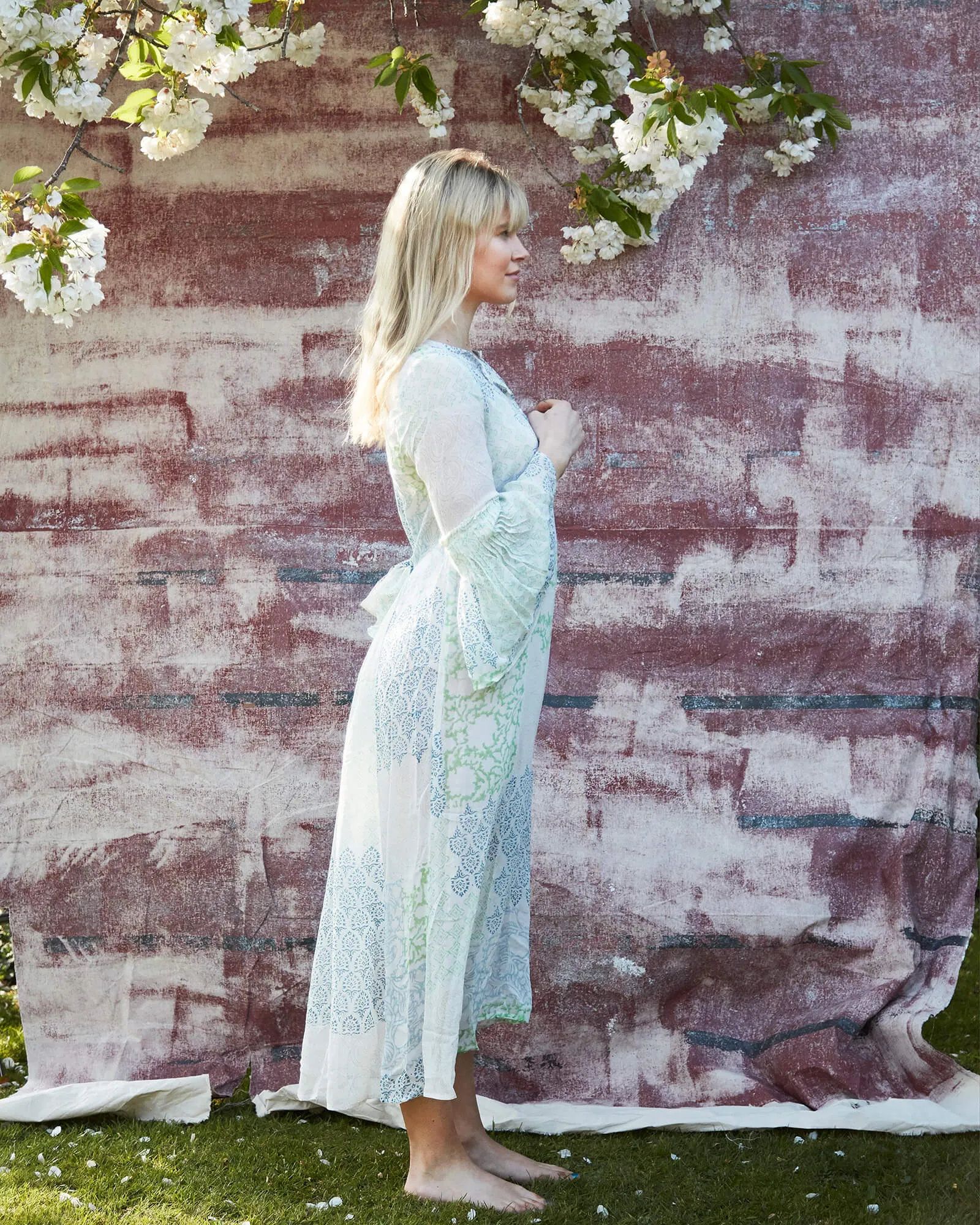 OS Belle dress in raj patchwork