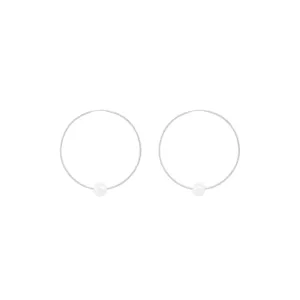 (PRE-ORDER) Naomi Earrings 24mm - Silver