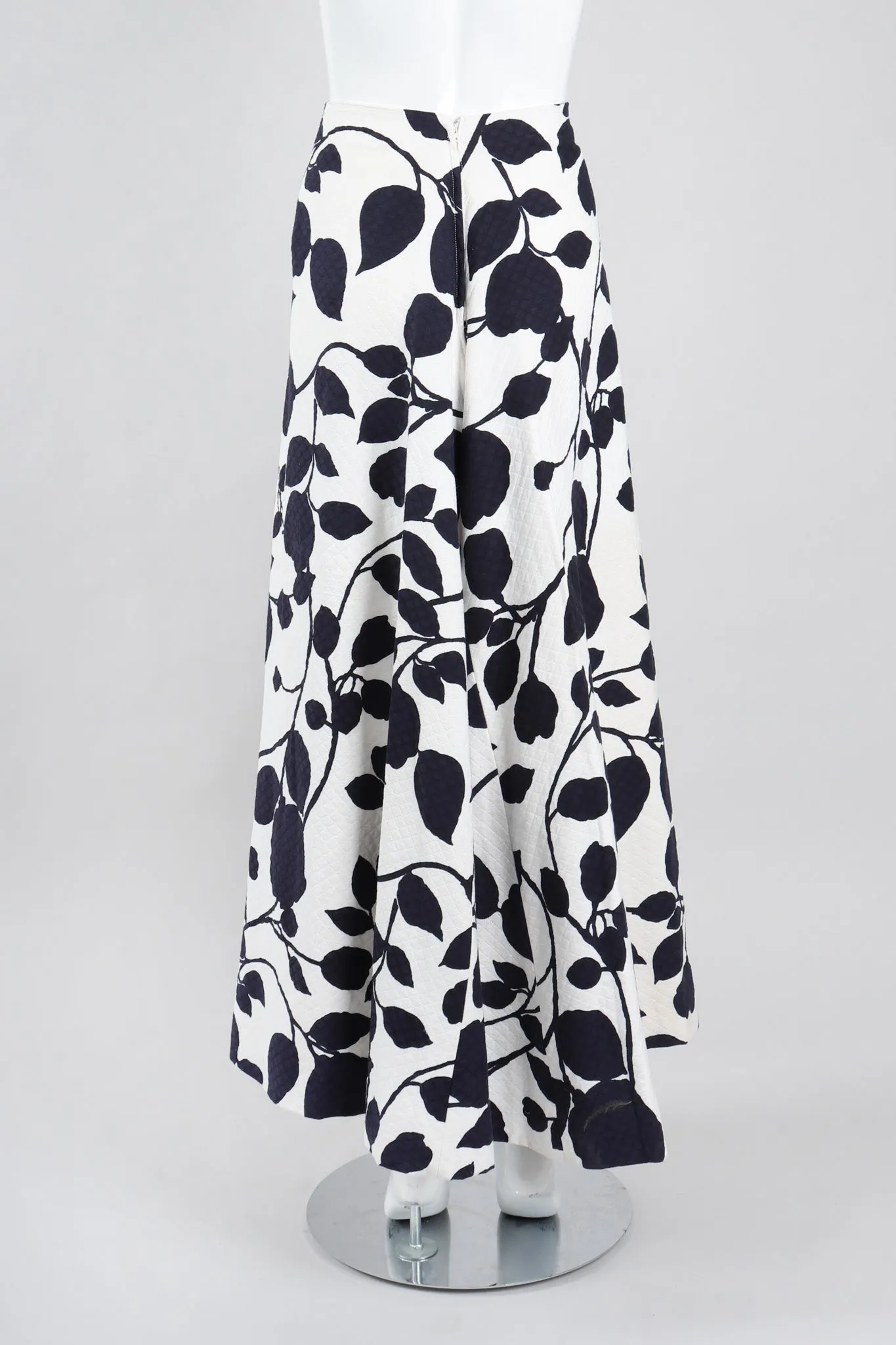 Quilted Leaf Duster & Palazzo Pant Set